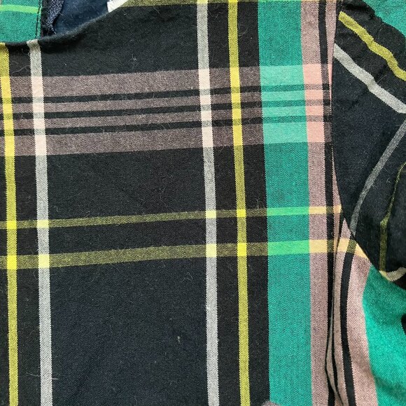 Joe Fresh Toddler Baby Dress 12-18M | EUC Plaid 100% Cotton Short Sleeve Pleated - Picture 7 of 15